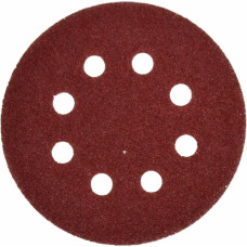 Awtools AW SANDING VELCRO DISC/ 8-HOLE 5pcs P40