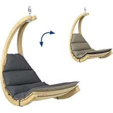 Amazonas Swing Chair Anthracite AZ-2020450, hanging chair (anthracite / taupe)