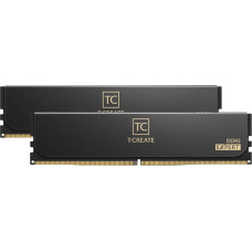 Team Group DDR5 - 32GB - 6000 - CL - 38 (2x 16 GB) dual kit, RAM (black, CTCED532G6000HC38ADC01, T-CREATE EXPERT, AMD EXPO)