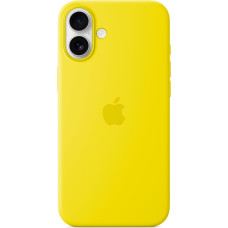 Apple Silicone Case with MagSafe (yellow, iPhone 16 Plus)