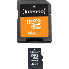 Intenso microSD 32GB 5/21 Class 4 +AD