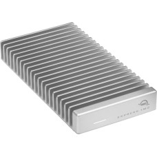 OWC Express 1M2 1 TB, External SSD (silver/aluminum, Thunderbolt 4 (USB-C), USB-C)