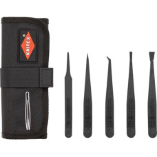 Knipex Plastic Tweezers Set ESD 5 pieces