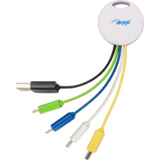 Akyga Adapter USB Akyga Biały  (AK-AD-51)