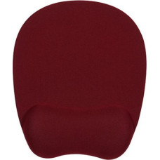 Powerton Podkładka Powerton Podkładka pod mysz, ergonomiczna, pianka zapamiętująca kształt, czerwone wino, Powerton