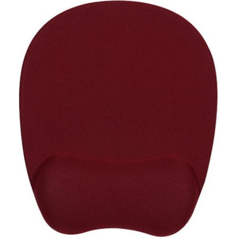 Powerton Podkładka Powerton Podkładka pod mysz, ergonomiczna, pianka zapamiętująca kształt, czerwone wino, Powerton