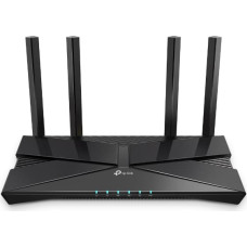 Tp-Link Archer AX1800 bezvadu rūteris Tīkls Gigabit Ethernet Divkāršā frekvenču josla (2.4 GHz / 5 GHz) Melns