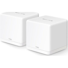 Mercusys Wireless Router|MERCUSYS|Wireless Access Point / Router|2-pack|1500 Mbps|Mesh|IEEE 802.3ac|IEEE 802.11a|IEEE 802.11b|IEEE 802.11g|IEEE 802.11n|IEEE 802.11ax|2x10/100/1000M|LAN \ WAN ports 3|HALOH60X(2-PACK)