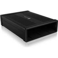 Icy Box IB-525-U3 Optiskais (ODD) skapis 13,3 cm (5.25") SATA III Melns