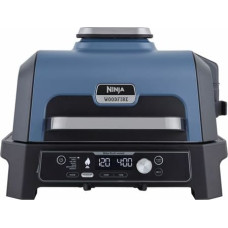 Ninja Woodfire Pro Connect XL Outdoor Electric Grill & Smoker (blue/black, 1,700 watts)