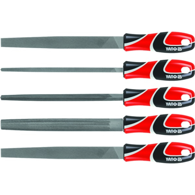 Yato PILNIKI DO METALU KOMPLET 5 elem. 6238