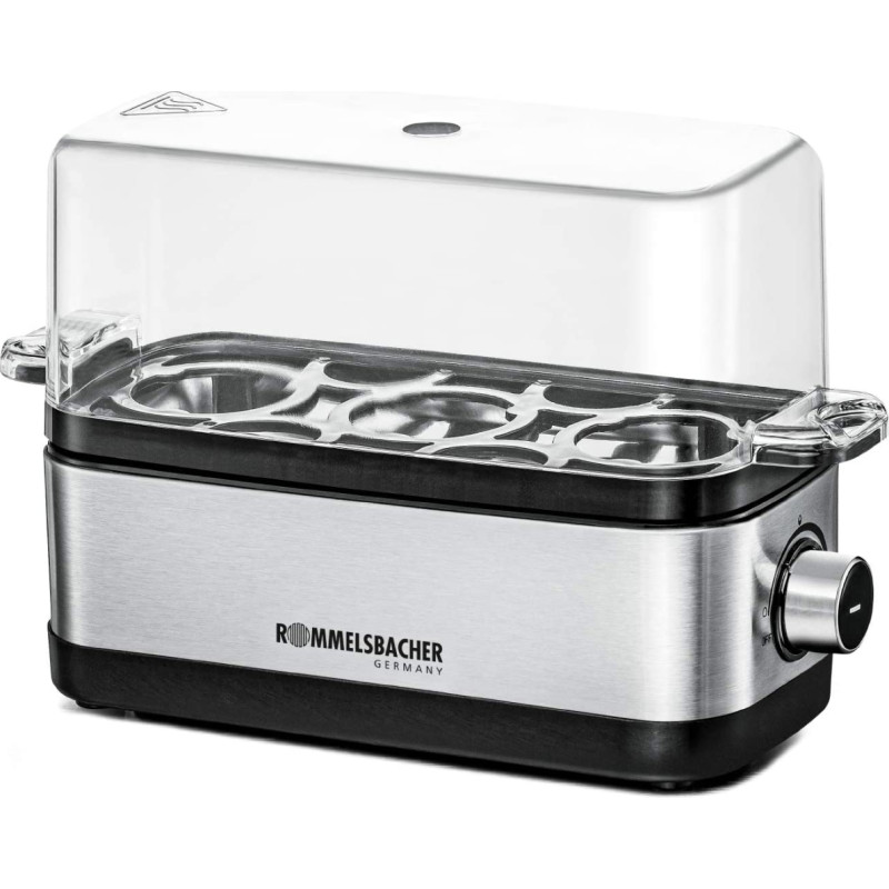 Rommelsbacher egg cooker ER 300 up to 3 silver eggs