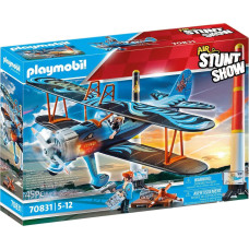 Playmobil Biplane Phoenix aerobatics show 70831