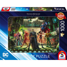 Schmidt Spiele Thomas Kinkade Studios: DC - The Justice League, Jigsaw Puzzle (1000 pieces)