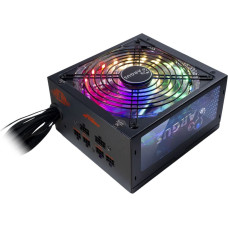 Inter-Tech Argus RGB-650W CM II, PC power supply (black, 2x PCIe, cable management, 650 watts)