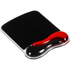 Kensington Duo Gel Wristrest Mousepad red/bk - 62402