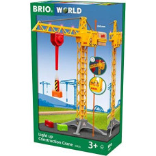 Ravensburger BRIO large construction crane with light 63383500