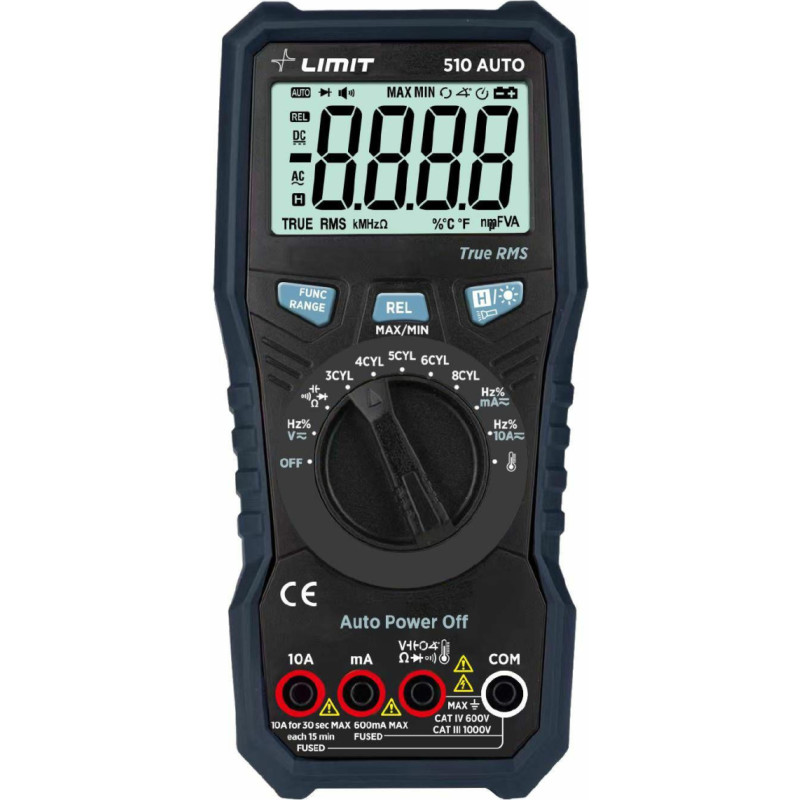 Limit MULTIMETR CYFROWY DM 510 AUTO