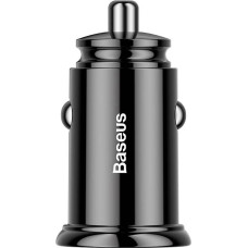 Baseus Ładowarka samochodowa Baseus Circular PD QC4.0+ 5A 30W (czarna)