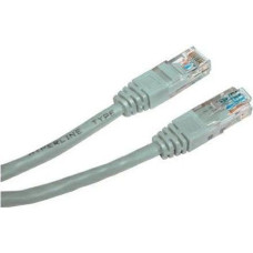 Logo RJ-45/RJ-45 kat.5e U/UTP Szary 10m (2611)