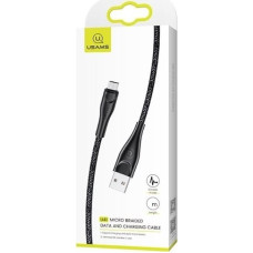 Usams USB cable Usams USB-A - microUSB 3 m Black (63793-uniw)