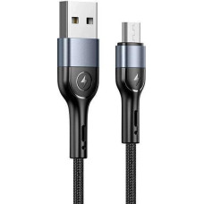 Usams USB cable Usams USB-A - microUSB 1 m Black (112225)
