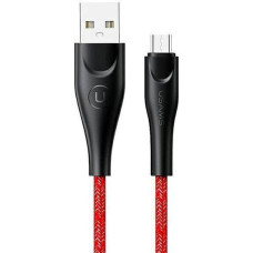 Usams USB cable Usams USB-A - microUSB 3 m Red (6958444983639)