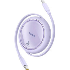 Baseus USB Cable Baseus Free2Pull USB-C to iP 20W 1m (purple)
