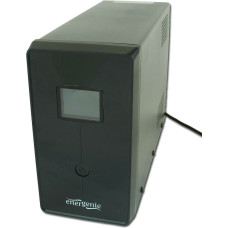 Energenie | UPS with USB and LCD display, Black | 1200 VA