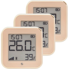 Shelly Plus H&T Gen3, detector (mocha, pack of 3)