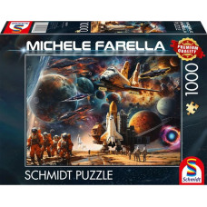 Schmidt Spiele Michele Farella: Fascination of Space Travel - Journey into Distant Galaxies, Puzzle (1000 pieces)