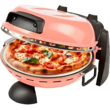 G3Ferrari G3 Ferrari Delizia pizza oven G1017715, Anniversary Coral Passion (coral, 1,200 watts, for pizza ? 31cm, special edition with reversible pizza stone, pizza cutter)