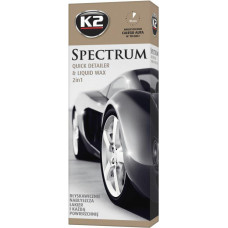 K2 WOSK W PŁYNIE SPECTRUM 700ML+MIKROWŁÓKNO DO POLEROWANIA 40x40CM 700ML