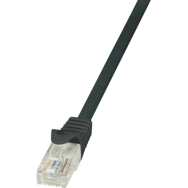 Logilink Patchcord CAT 6 U/UTP EconLine, 1m, Black (CP2033U)