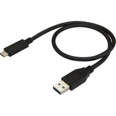 Startech USB cable StarTech USB-A - USB-C 0.5 m Black (USB31AC50CM)