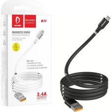 Denmen USB cable Denmen USB-A - USB-C 1 m Black (29362)