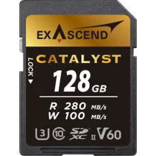 Exascend Karta ExAscend Catalyst SDXC 128 GB Class 10 UHS-II/U3 V60 (EX128GSDV60)