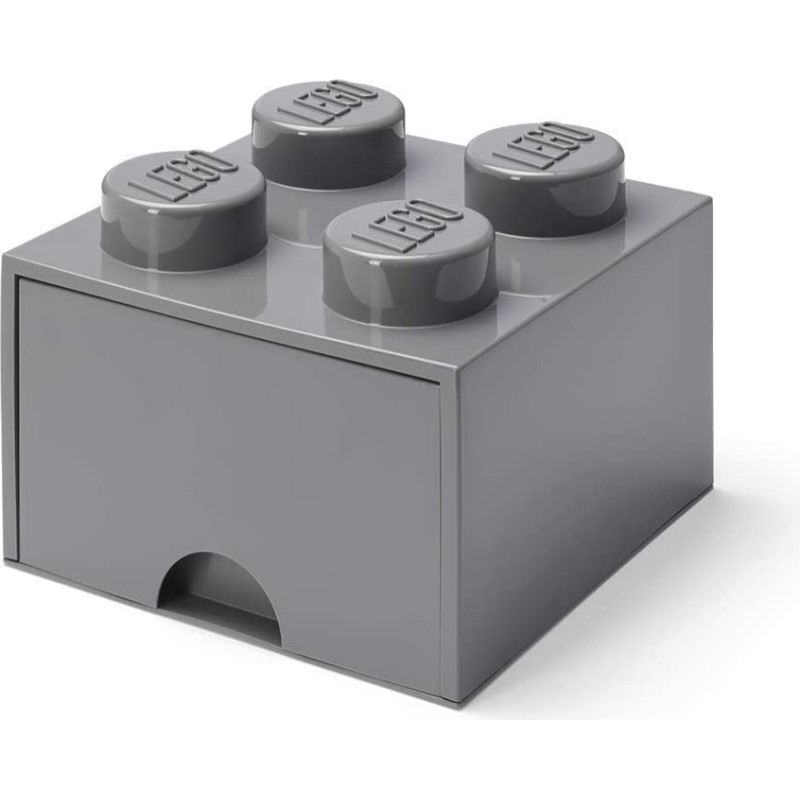 Room Copenhagen LEGO Storage Brick Drawer 4, storage box (dark grey)