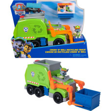Spin Master Paw Patrol - Extra Large Recycling Truck with Rocky Figure and Transformation Function, Toy Vehicle