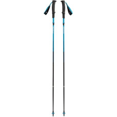 Black Diamond Trekking Poles Distance Carbon Z (anthracite/blue, 1 pair, 105 cm)