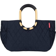 Reisenthel Loopshopper L rhombus midnight gold