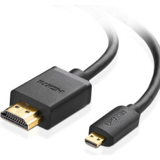 Ugreen 30104 HDMI kabelis 3 m HDMI Type D (Micro) HDMI Type A (Standard) Melns