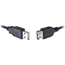 Gembird USB cable Gembird USB-A - USB-A 1.8 m Black (CCPUSB2AMAF6)