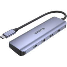 Unitek HUB USB Unitek 4x USB-C + 3.1 Gen1 (H1107K)