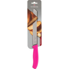 Victorinox Brotmesser 21cm pink Wellenschliff