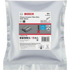 Bosch .BOSCH FIBRA KRĄŻEK X-LOCK METAL 125 gr. 60 R781 /25szt.