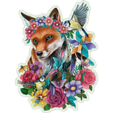 Ravensburger Wooden Puzzle Colorful Fox (150 pieces)