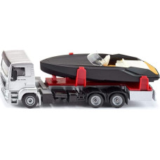 Siku SUPER MAN truck with motor boat, model vehicle