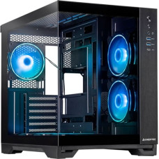 Chieftec Case|CHIEFTEC|VISIO GM-30B-TG-OP|MidiTower|Case product features Transparent panel|Not included|ATX|MicroATX|MiniITX|Colour Black|GM-30B-TG-OP
