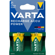 Varta 1x2 Varta Recharge Accu Power C Baby 3000 mAh